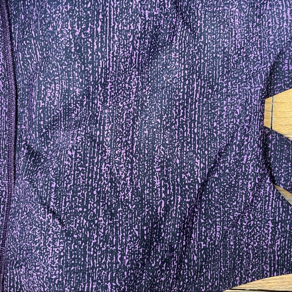 Lululemon Fast & Free Bra Nulux Salt Dark Mystic Black Size 10 - Picture 5 of 6